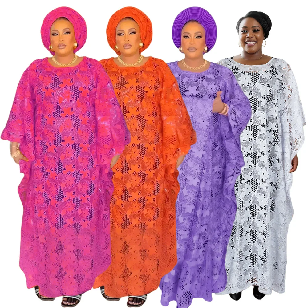 Elegant African Dresses for Women Muslim Fashion Boubou Abayas Robe Dashiki Ankara Lace Outfits Evening Gown Kaftan Maxi Dress
Elegant African Dresses for Women Muslim Fashion Boubou Abayas Robe Dashiki Ankara Lace Outfits Evening Gown Kaftan Maxi Dress
