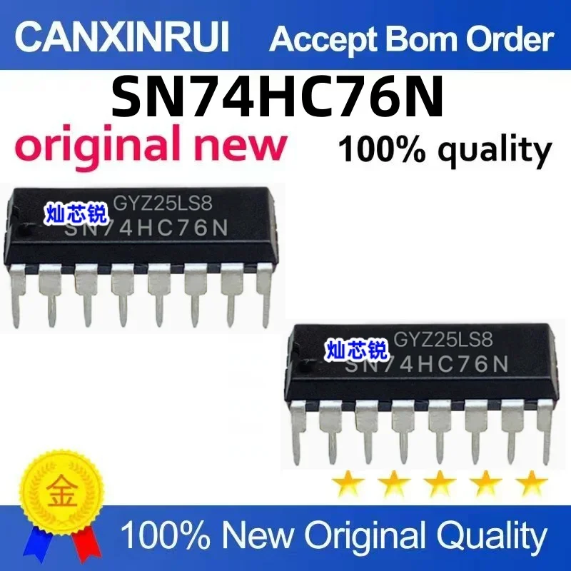 (5-100 pieces)Brand new original SN74HC76N 74HC76N DIP16 spot chip IC
(5-100 pieces)Brand new original SN74HC76N 74HC76N DIP16 spot chip IC