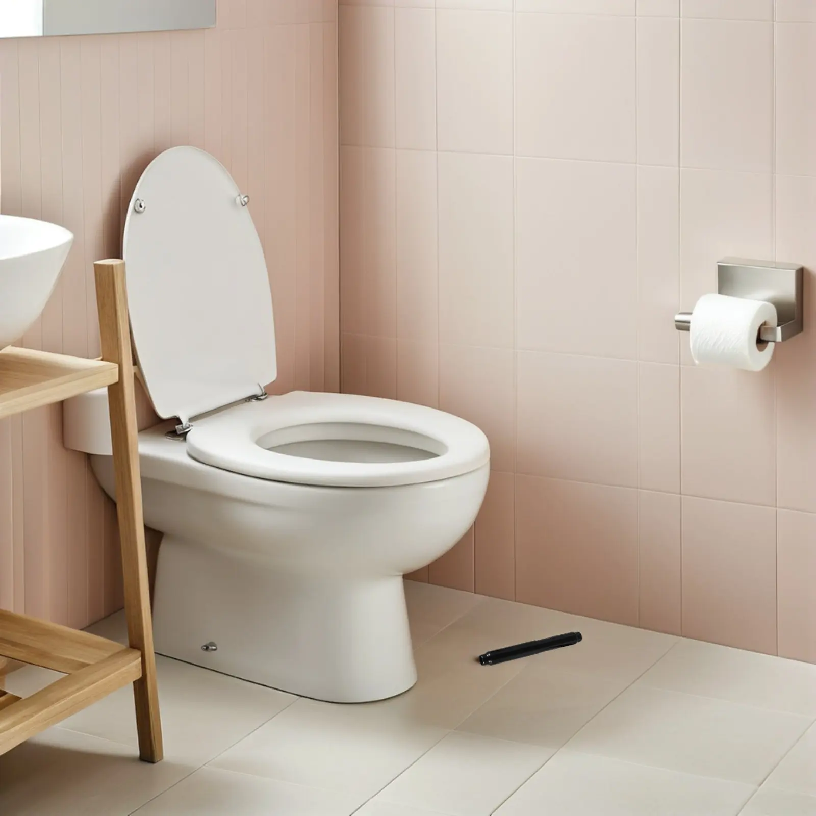 2Pcs Stainless Steel Toilet Paper Holder Replacement Rod - Universal Fit for Bathroom Tissue Roll Holders - Smooth Quiet
2Pcs Stainless Steel Toilet Paper Holder Replacement Rod - Universal Fit for Bathroom Tissue Roll Holders - Smooth Quiet