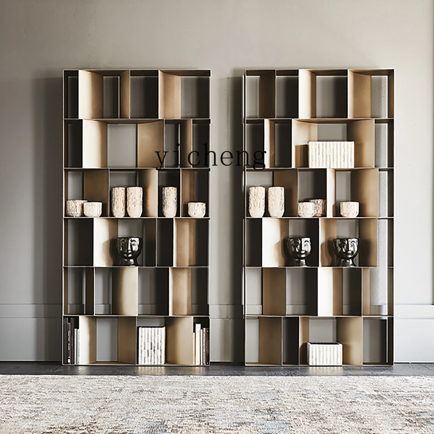 TWR Stainless Steel Display Rack Wall-Mounted Display Rack Partition Multi-Layer Decorative Rack Bookshelf
TWR Stainless Steel Display Rack Wall-Mounted Display Rack Partition Multi-Layer Decorative Rack Bookshelf