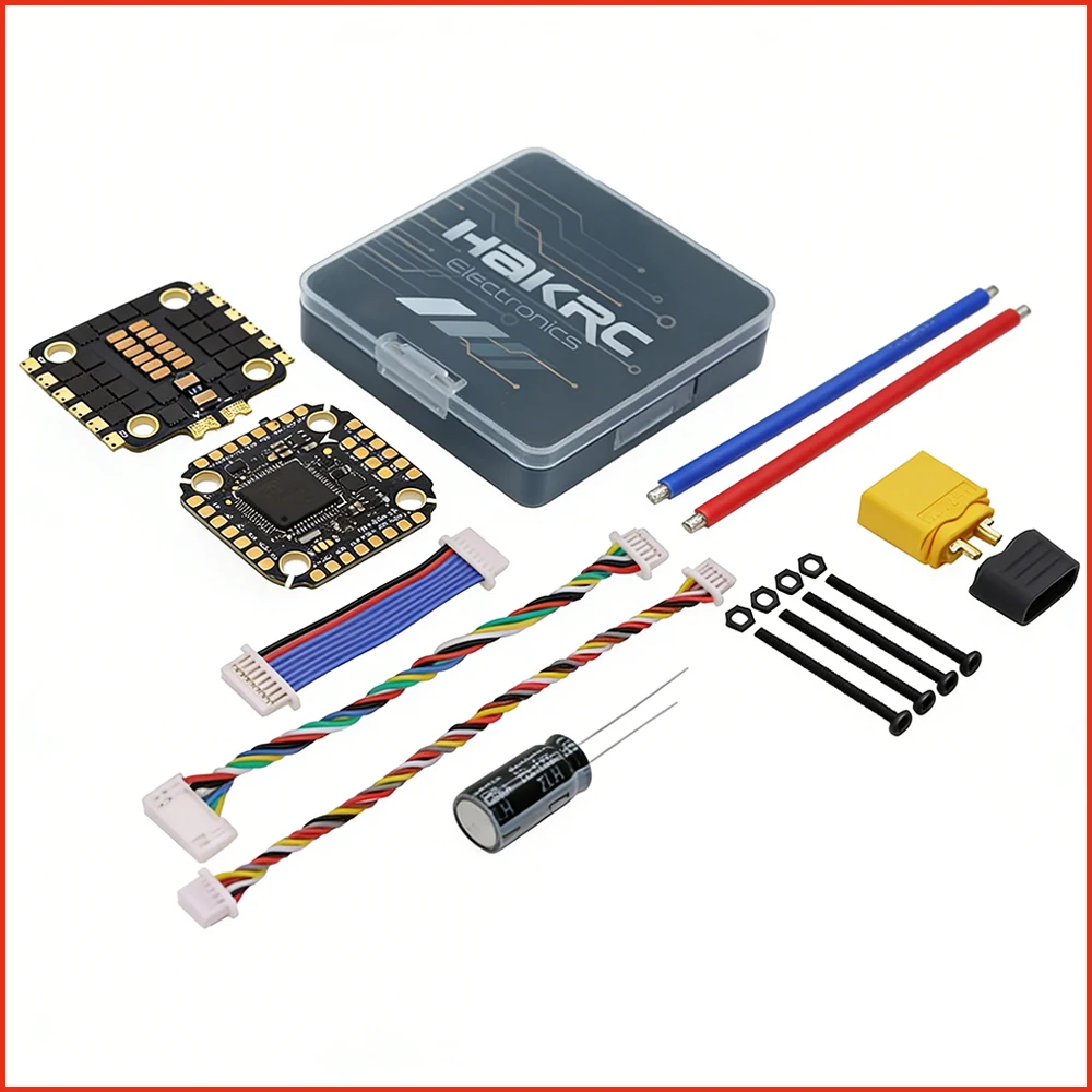 HAKRC MiniF4 40A 2-6S Flight Stack
HAKRC MiniF4 40A 2-6S Flight Stack