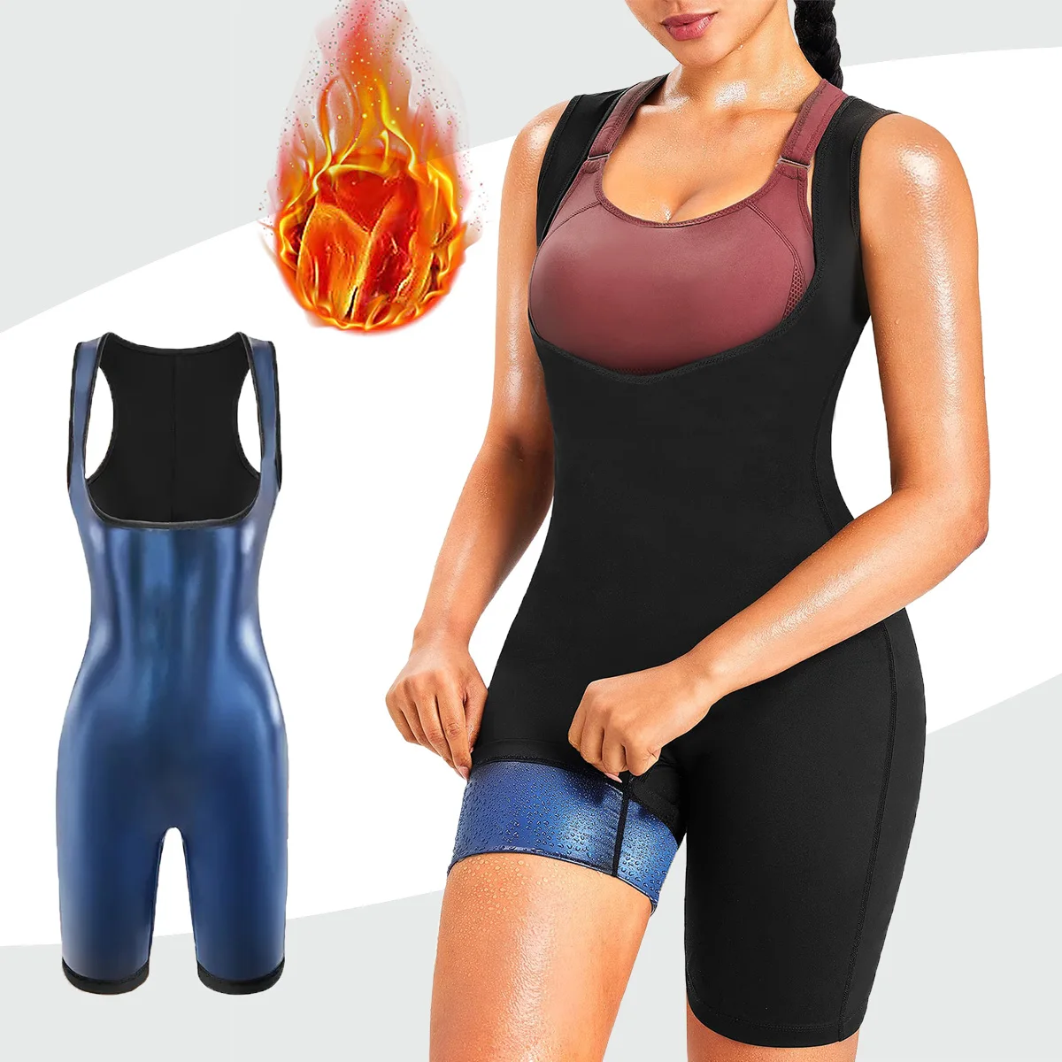 Сауна-костюмы, женские комбинезоны для фитнеса, женские сауна-костюмы, влагоотводящие топы, корректирующая одежда, горячие трендовые комбинезоны
Сауна-костюмы, женские комбинезоны для фитнеса, женские сауна-костюмы, влагоотводящие топы, корректирующая одежда, горячие трендовые комбинезоны