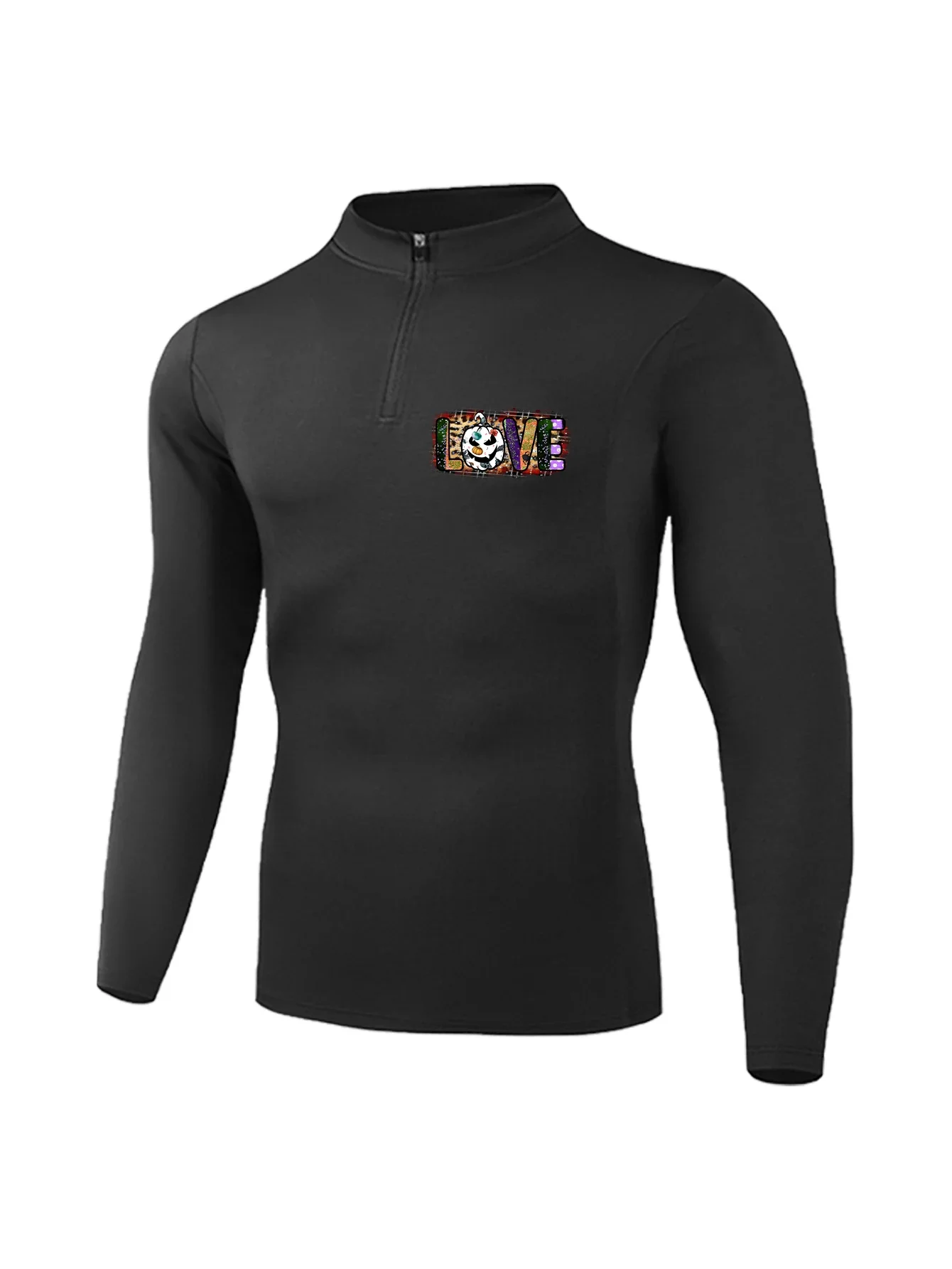 Running training fitness tight-fitting shirt, high-elastic long-sleeved sports polo shirt top
Running training fitness tight-fitting shirt, high-elastic long-sleeved sports polo shirt top