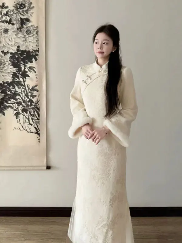 Новая улучшенная длинная юбка-бодикон из флиса с начесом, очень красивая, зимняя, для женщин...
Новая улучшенная длинная юбка-бодикон из флиса с начесом, очень красивая, зимняя, для женщин...