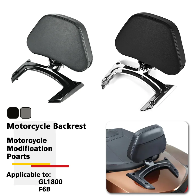 Motocycle Passenger Backrest Rear Seat Sissy Bar Back Rest Pad Fit For Honda Goldwing GL 1800 DCT Gold Wing GL1800 F6B 2018-2021
Motocycle Passenger Backrest Rear Seat Sissy Bar Back Rest Pad Fit For Honda Goldwing GL 1800 DCT Gold Wing GL1800 F6B 2018-2021
