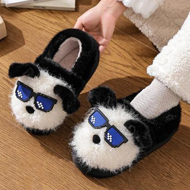 Cute Cartoon Puppy Cotton Children's Home Slippers 2025 Winter Non Slip Thick Bottom Indoor Slippers Warm Plush Children Slides
Cute Cartoon Puppy Cotton Children's Home Slippers 2025 Winter Non Slip Thick Bottom Indoor Slippers Warm Plush Children Slides