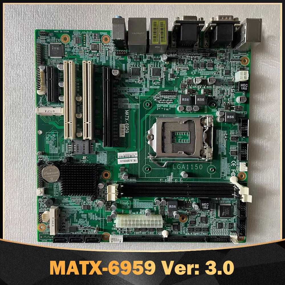 highly reliable MATX-6959 Ver: 3.0 board H81 dual network port LGA1150
highly reliable MATX-6959 Ver: 3.0 board H81 dual network port LGA1150