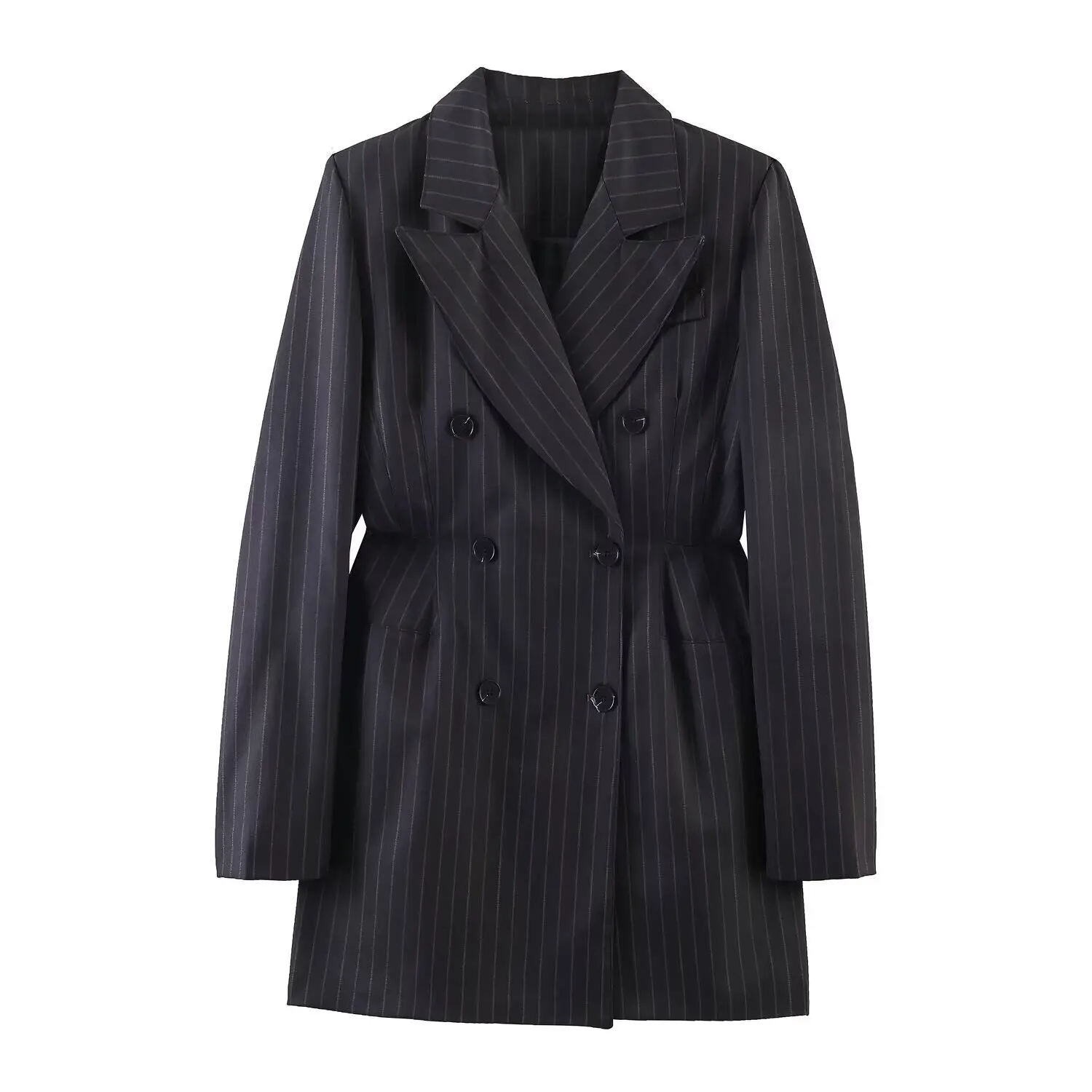 SuperAen Women's Europe and America-style Fashion Stripe Dress Spring New Long-sleeved Elegant Casual Suits
SuperAen Women's Europe and America-style Fashion Stripe Dress Spring New Long-sleeved Elegant Casual Suits