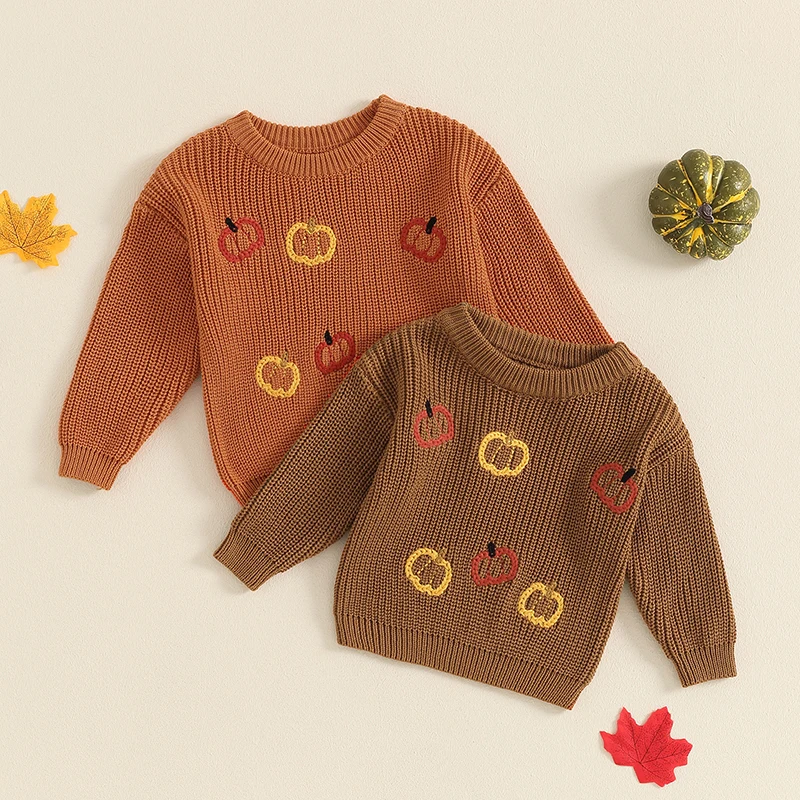 Toddler Baby Boy Girl Halloween Sweater Pumpkin Warm Pullover Sweatshirt Knitwear Knitted Fall Winter Clothes
Toddler Baby Boy Girl Halloween Sweater Pumpkin Warm Pullover Sweatshirt Knitwear Knitted Fall Winter Clothes