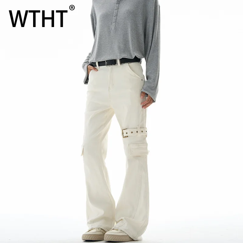 WTHT Trendy 2025 Autumn Men's Spliced Bandage Solid Color Denim Pants Fashion American Style High-waisted Jeans Male 2A1825
WTHT Trendy 2025 Autumn Men's Spliced Bandage Solid Color Denim Pants Fashion American Style High-waisted Jeans Male 2A1825