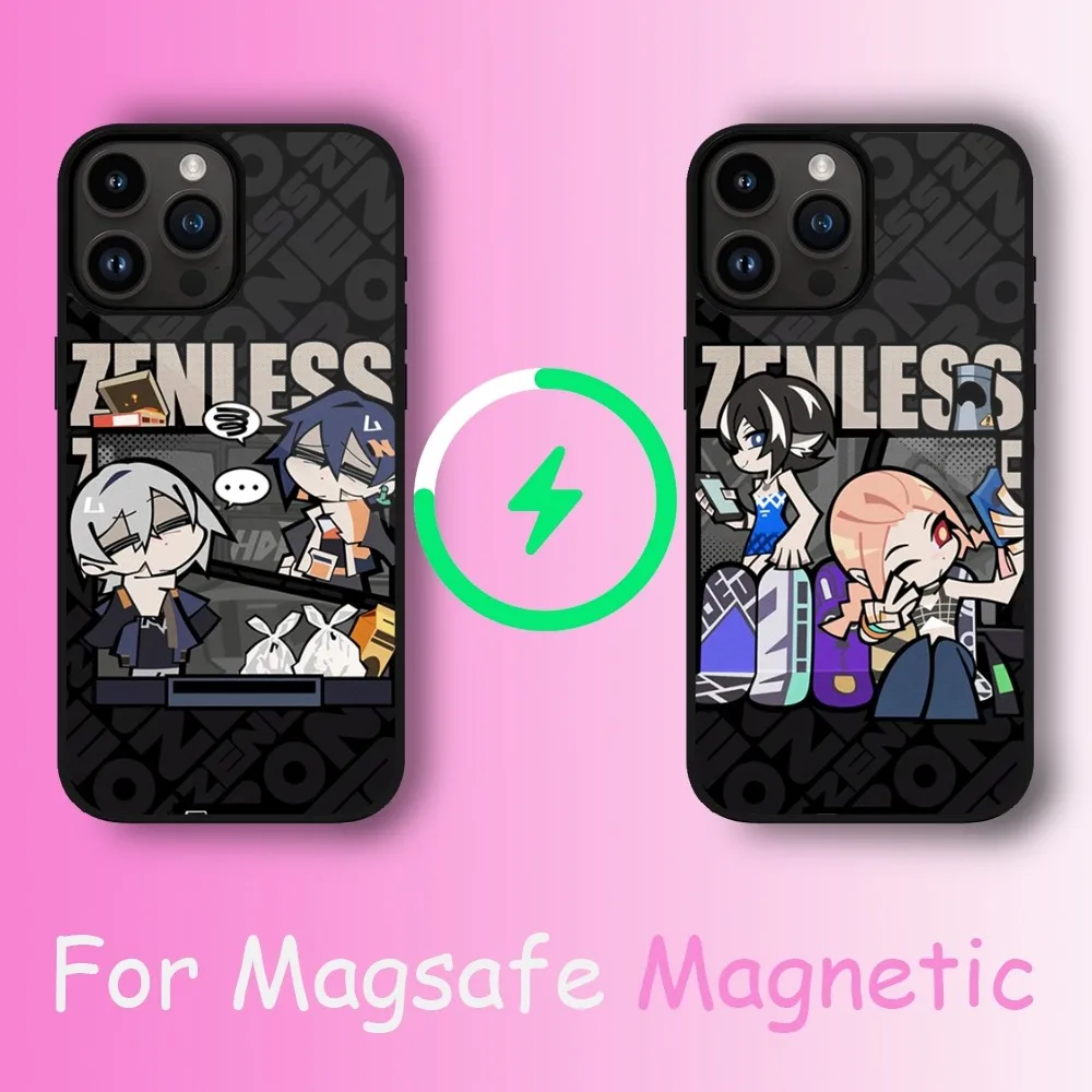 Zenless Zone Zero 1 Phone Case For iPhone 11 12 13 14 15 Max Plus Pro Wireless Magnetic Magsafe Charging Shell
Zenless Zone Zero 1 Phone Case For iPhone 11 12 13 14 15 Max Plus Pro Wireless Magnetic Magsafe Charging Shell