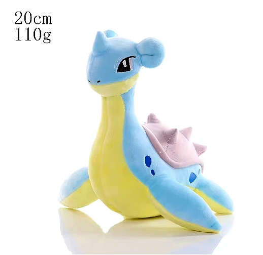 20 см Pokemon Lapras аниме плюшевые игрушки милые Lapras мультфильм мягкие мультяшные животные игрушки украшения куклы подарки для детей
20 см Pokemon Lapras аниме плюшевые игрушки милые Lapras мультфильм мягкие мультяшные животные игрушки украшения куклы подарки для детей