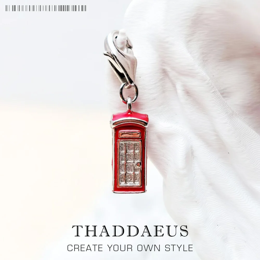 London Telephone Box Dangle Charm Pendant Vintage Gift For Women Men 925 Sterling Silver Jewelry
London Telephone Box Dangle Charm Pendant Vintage Gift For Women Men 925 Sterling Silver Jewelry