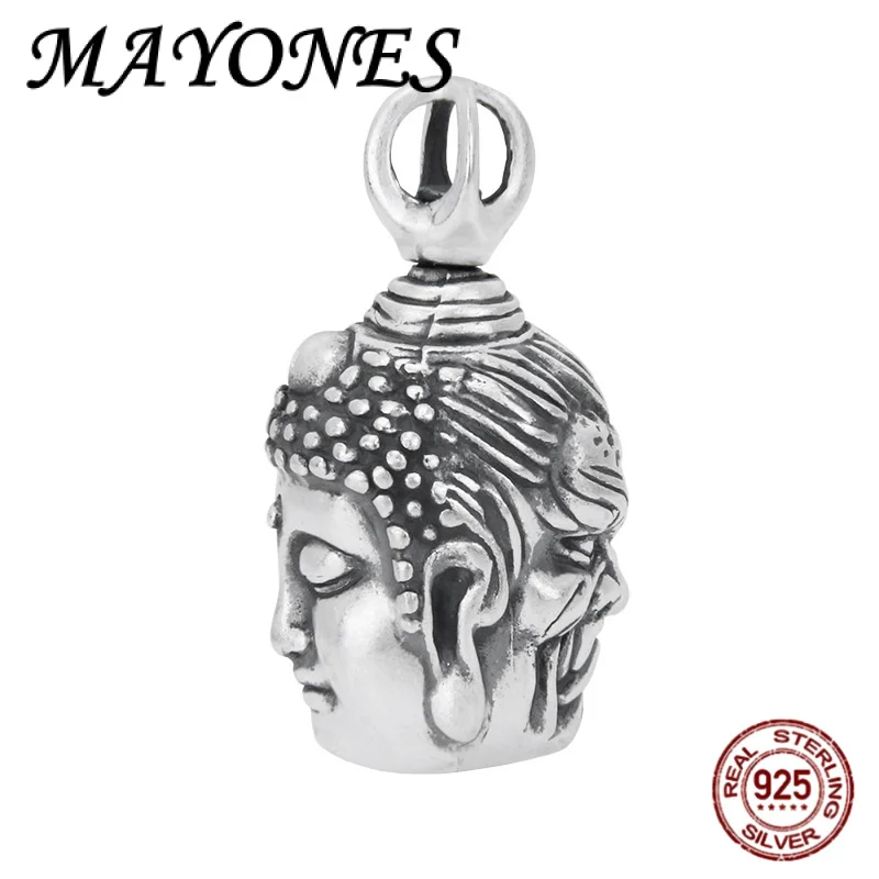 Real Retro s999 Foot Silver Personalized Double-sided Buddha Pendant For Men and Women's Good Luck Talisman
Real Retro s999 Foot Silver Personalized Double-sided Buddha Pendant For Men and Women's Good Luck Talisman