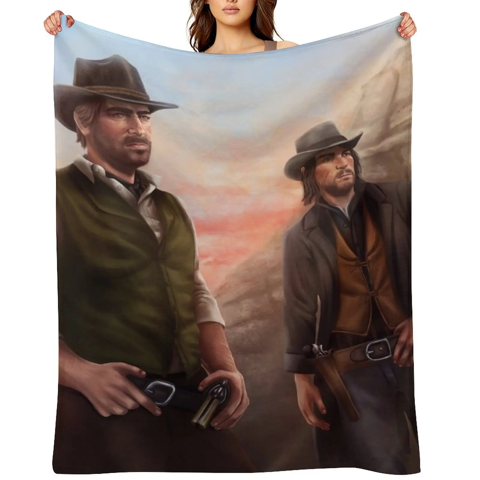 Brothers - Arthur Morgan and John Marston Throw Blanket Furry Bed covers Extra Large Throw christmas decoration Blankets
Brothers - Arthur Morgan and John Marston Throw Blanket Furry Bed covers Extra Large Throw christmas decoration Blankets