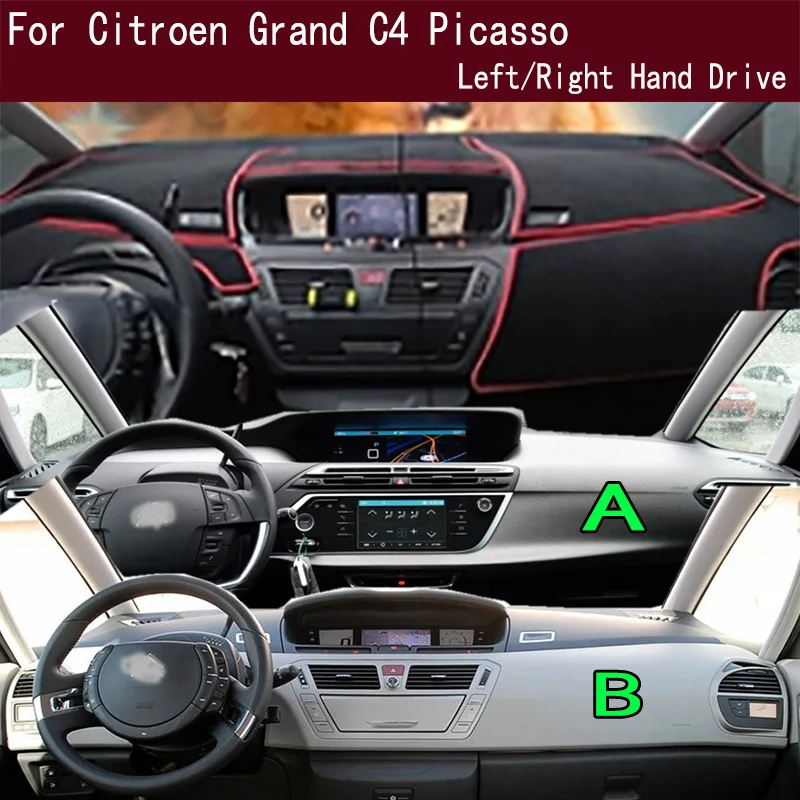 For Citroen Grand C4 Picasso Dash Mat Dashmat Dashboard Cover Instrument Panel Sunscreen Pad Ornaments
For Citroen Grand C4 Picasso Dash Mat Dashmat Dashboard Cover Instrument Panel Sunscreen Pad Ornaments