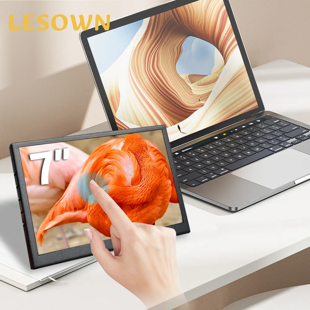 LESOWN Auxiliary LCD Screen 7 10.1 Inch 1024x600 IPS Extended Space-Saving Monitor Edge Secondary Display for Windows 7/8/10
LESOWN Auxiliary LCD Screen 7 10.1 Inch 1024x600 IPS Extended Space-Saving Monitor Edge Secondary Display for Windows 7/8/10