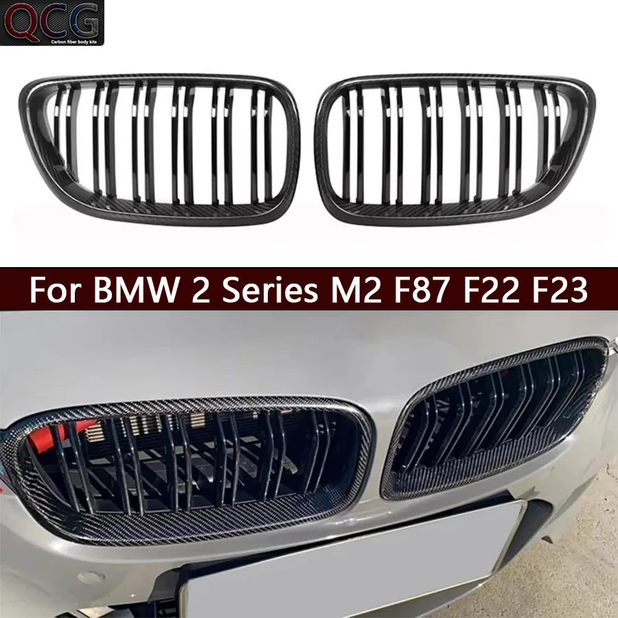 For BMW 2 Series M2 F87 F22 F23 dry carbon fiber grill car front bumper grill grille frame Cover Fit car accessories body kit
For BMW 2 Series M2 F87 F22 F23 dry carbon fiber grill car front bumper grill grille frame Cover Fit car accessories body kit