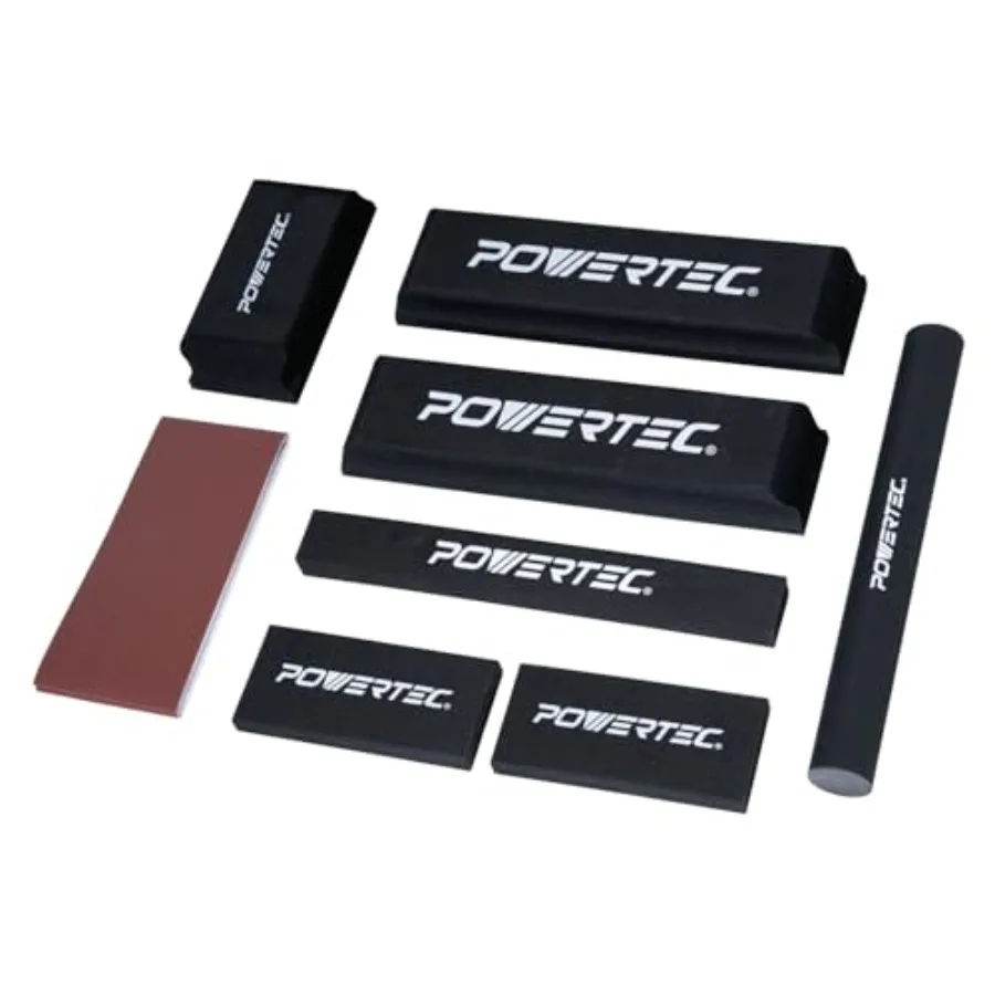 POWERTEC with PSA Sandpaper 7 Pcs Flexible EVA Foam Wet/Dry s for Auto Body Woodworking and Crafts 72320
POWERTEC with PSA Sandpaper 7 Pcs Flexible EVA Foam Wet/Dry s for Auto Body Woodworking and Crafts 72320