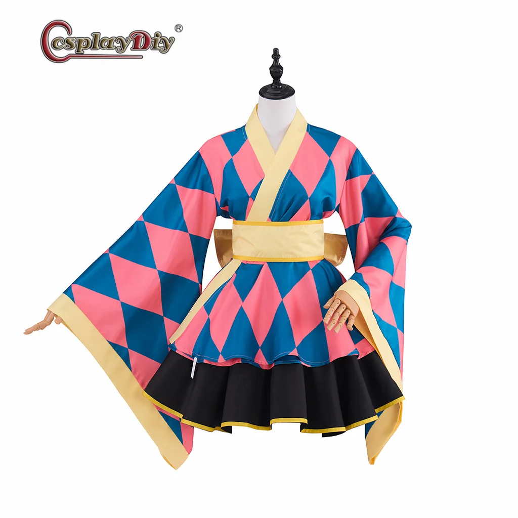 Howl Cosplay Japanese Pink Costume Woman's Kimono Dress Halloween Cosplay Show Outfit Dress
Howl Cosplay Japanese Pink Costume Woman's Kimono Dress Halloween Cosplay Show Outfit Dress