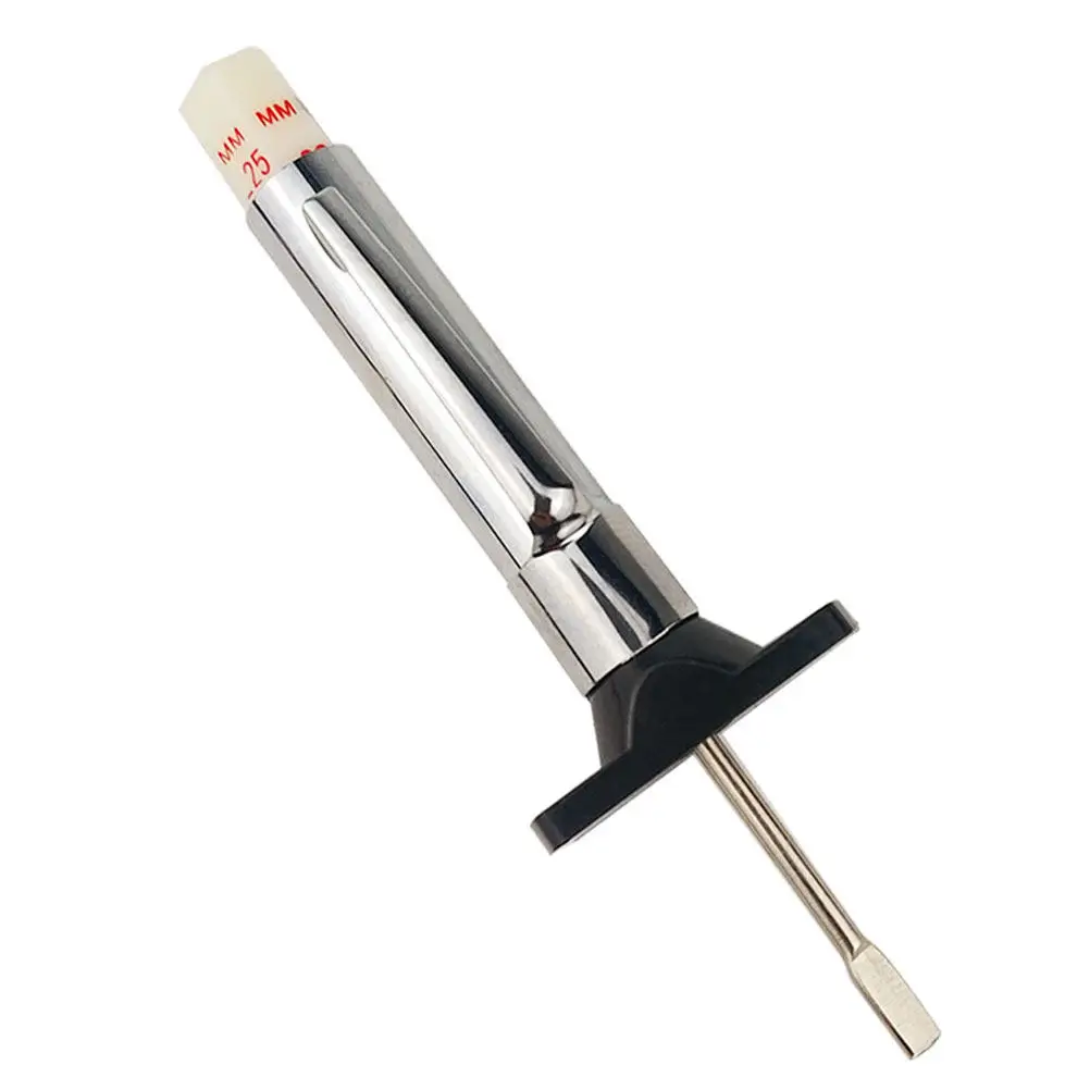 2Pcs Professional Tire Depth Meter 0-25Mm Digital Display Metal Body Shock Resistant Wear Resistant Tire Tread Vernier Caliper
2Pcs Professional Tire Depth Meter 0-25Mm Digital Display Metal Body Shock Resistant Wear Resistant Tire Tread Vernier Caliper