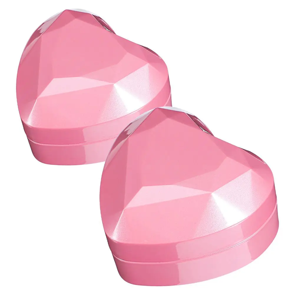 2Pcs Jewelry Necklace Holder Heart Shaped Ring Box Organizer Travel Storage Red Heart Jewelry Box Valentine Present
2Pcs Jewelry Necklace Holder Heart Shaped Ring Box Organizer Travel Storage Red Heart Jewelry Box Valentine Present