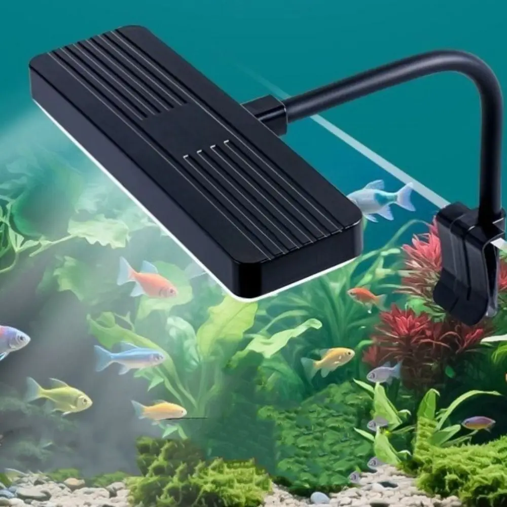Dimmable Aquarium LED Light Super Slim 360° Rotatable Fish Tank Light Clip-on High Brightness Full Spectrum Grow Lamp
Dimmable Aquarium LED Light Super Slim 360° Rotatable Fish Tank Light Clip-on High Brightness Full Spectrum Grow Lamp