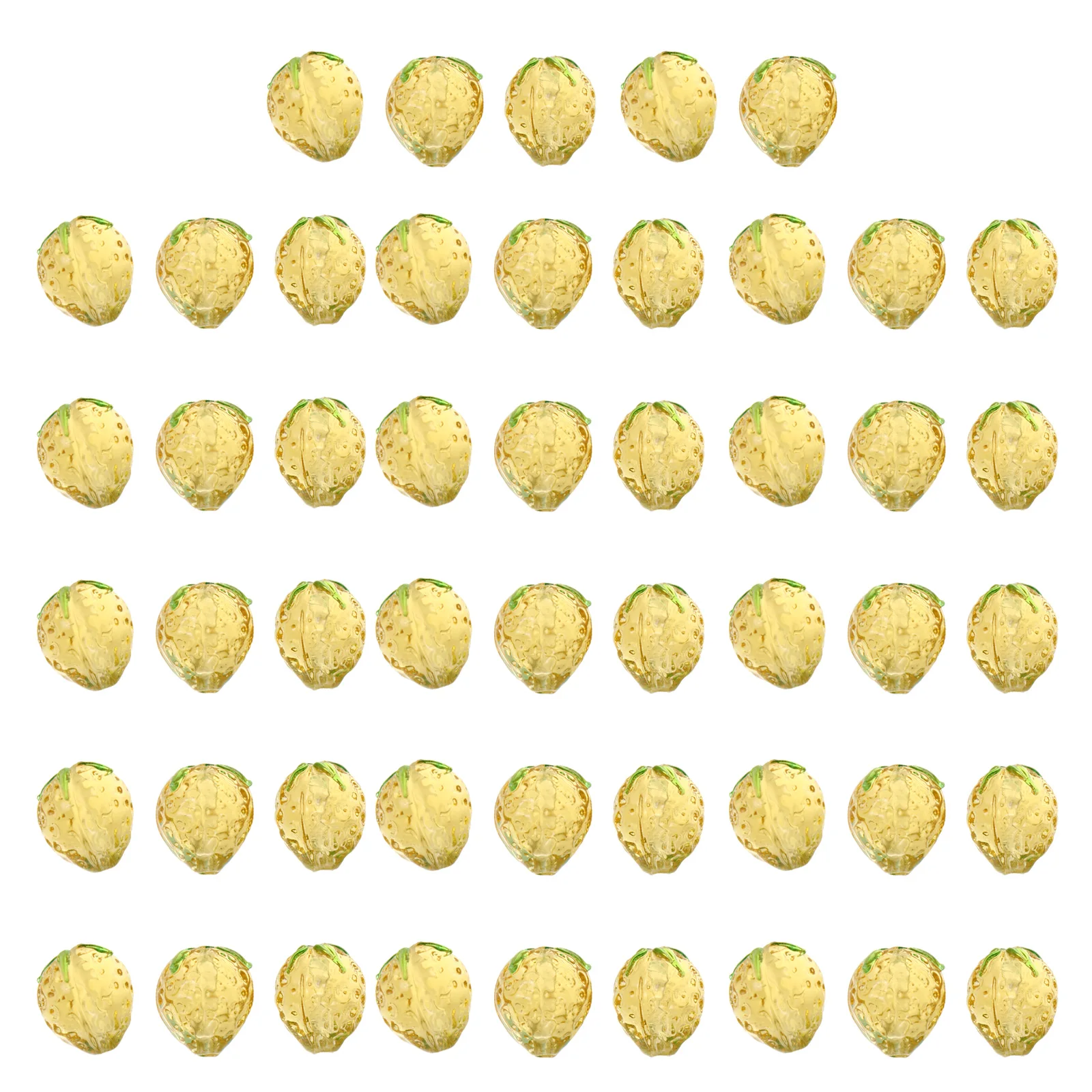 50 Pcs Crystal Strawberry Beads Glass Jewelry Making DIY Supplies Fruit Aesthetic Charms Bracelets Anklets Premium Material
50 Pcs Crystal Strawberry Beads Glass Jewelry Making DIY Supplies Fruit Aesthetic Charms Bracelets Anklets Premium Material