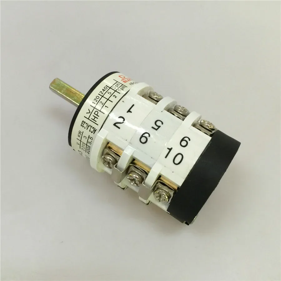 Tyre tire changer switch to switch the motor along anyway, turn switch 220v380v switch free shipping
Tyre tire changer switch to switch the motor along anyway, turn switch 220v380v switch free shipping