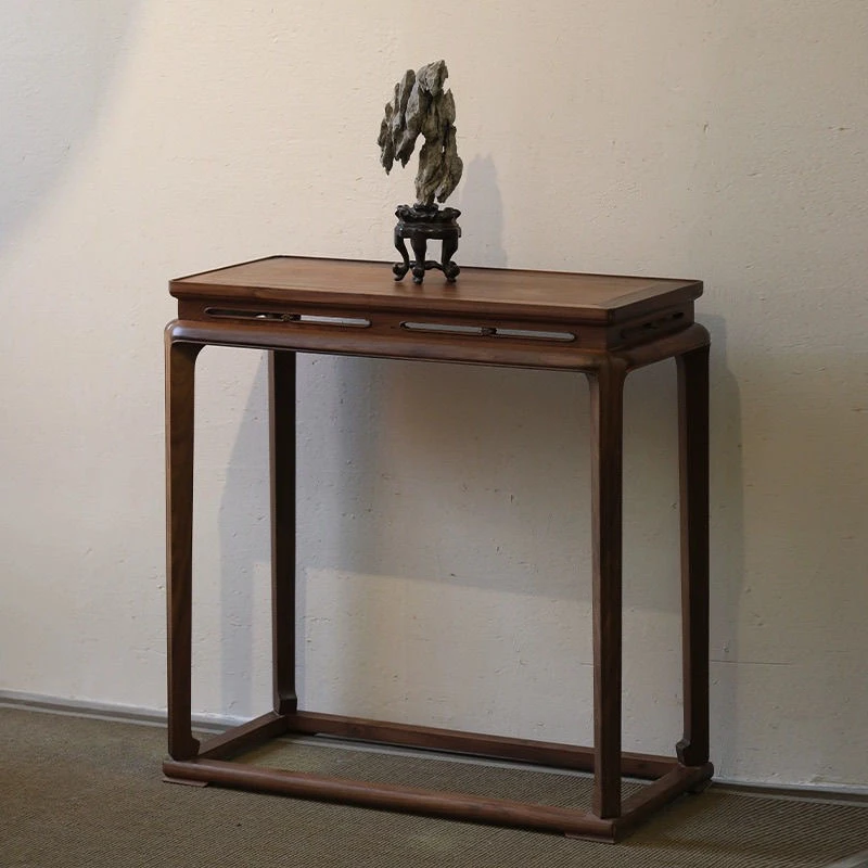 New Chinese-style entrance table, simple and modern solid wood entry door, living room entrance table, entrance table, shelf, en
New Chinese-style entrance table, simple and modern solid wood entry door, living room entrance table, entrance table, shelf, en