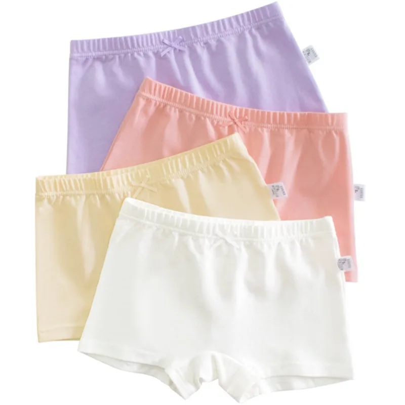 4PCS Kids Girls Solid Daily Panties Baby Cotton Soft Comfort Antibacterial Knickers 3+y Young Children Thin Breathable Underwear
4PCS Kids Girls Solid Daily Panties Baby Cotton Soft Comfort Antibacterial Knickers 3+y Young Children Thin Breathable Underwear