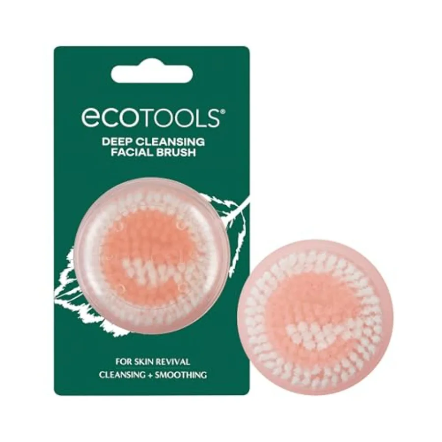 EcoTools Deep Cleansing Facial Brush, Manual Facial Cleansing Brush Exfoliates and Deeply Cleanses, Remove Makeup and Dry Skin,
EcoTools Deep Cleansing Facial Brush, Manual Facial Cleansing Brush Exfoliates and Deeply Cleanses, Remove Makeup and Dry Skin,