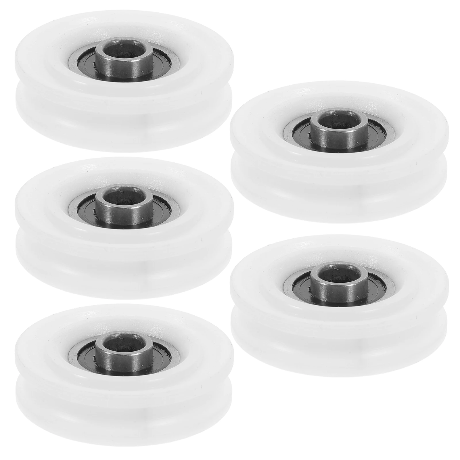 5PCS U-Groove Nylon Coated Bearing Pulley Door Window Track Guide Roller Steel Wire Smooth Quiet Practical Hardware
5PCS U-Groove Nylon Coated Bearing Pulley Door Window Track Guide Roller Steel Wire Smooth Quiet Practical Hardware