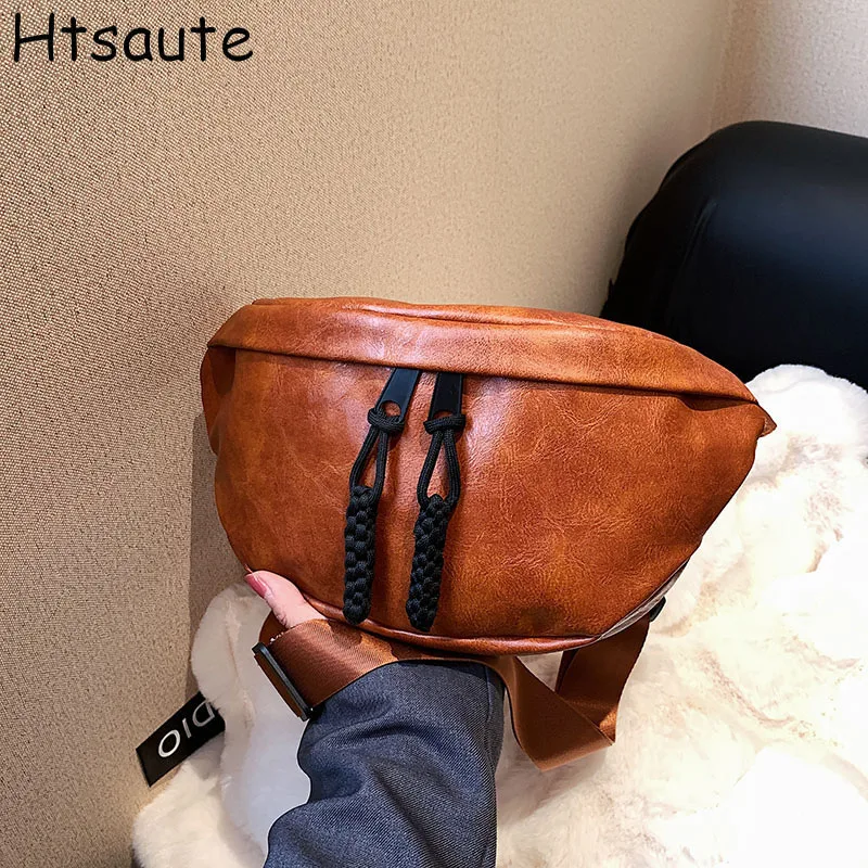 Vintage Chest Bags Women Bucket Bag PU Leather Shoulder Bag Waist Fanny Pack Large Designer Crossbody Bag Female Bum Belt Bags
Vintage Chest Bags Women Bucket Bag PU Leather Shoulder Bag Waist Fanny Pack Large Designer Crossbody Bag Female Bum Belt Bags