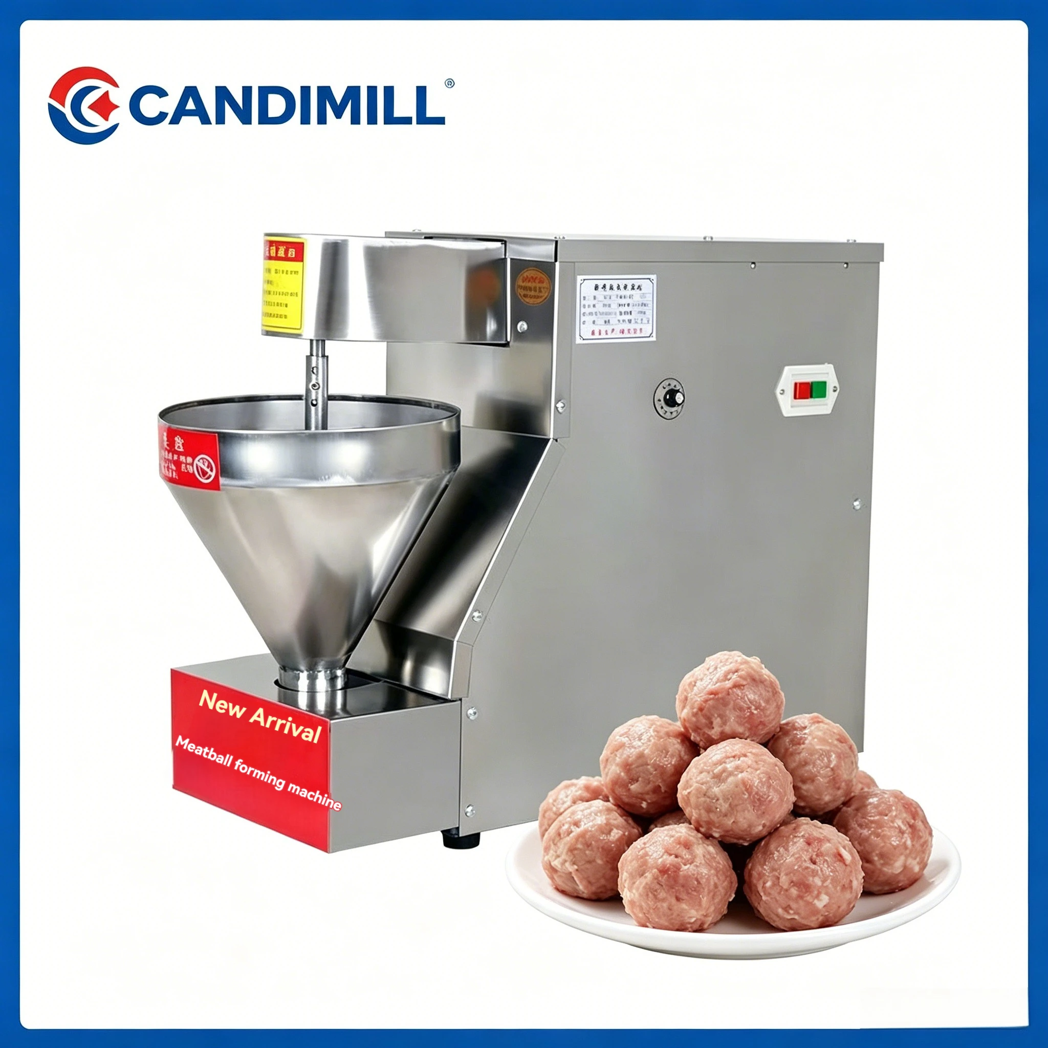 Automatic Commercial Meatball Forming Machine for Pork Beef Fish Vegetable Radish Ball Making Processor
Automatic Commercial Meatball Forming Machine for Pork Beef Fish Vegetable Radish Ball Making Processor
