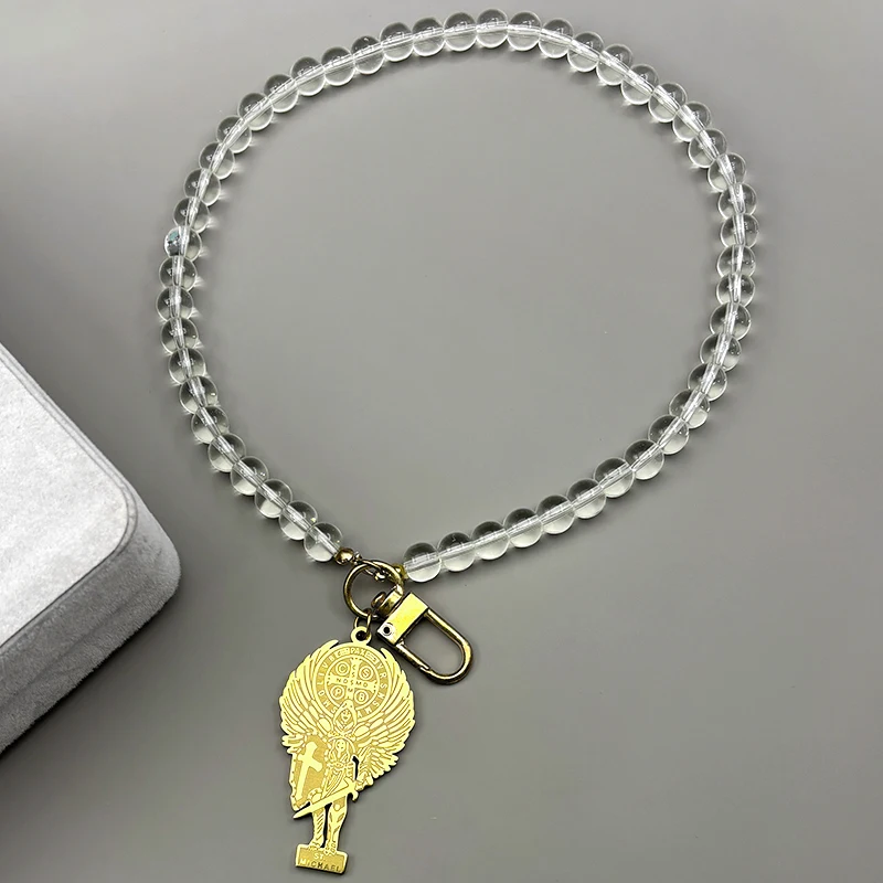Archangel Saint Michael Protect Us Stainless Steel Car Pendant for Women Men Gold Color Saint Benedict Christian Jewelry Gift
Archangel Saint Michael Protect Us Stainless Steel Car Pendant for Women Men Gold Color Saint Benedict Christian Jewelry Gift