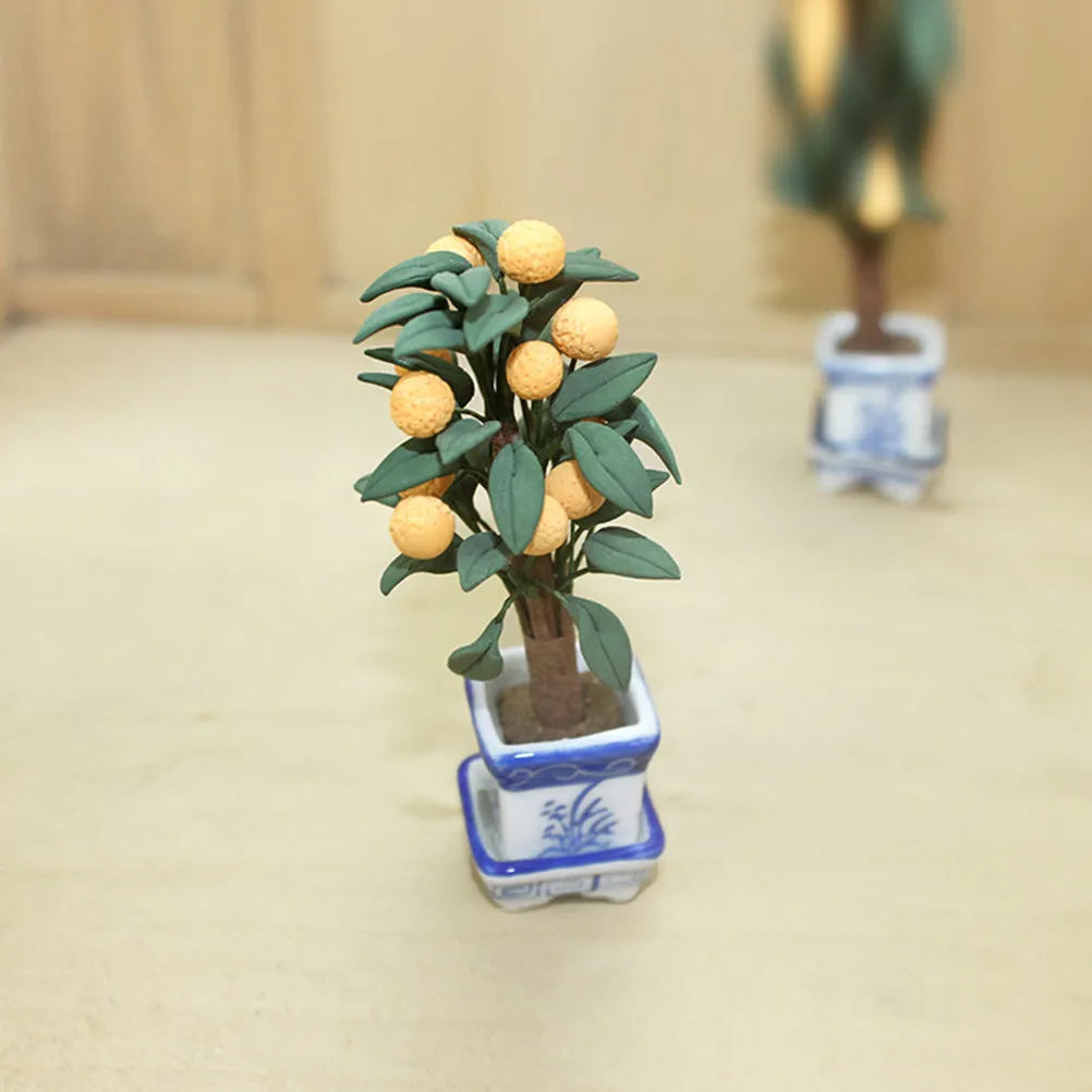 Mini Orange Potted Plant Handcrafted Colorful Ceramic Decor Stable Stand No Odor for Dollhouse Micro World Balcony Garden Scene
Mini Orange Potted Plant Handcrafted Colorful Ceramic Decor Stable Stand No Odor for Dollhouse Micro World Balcony Garden Scene