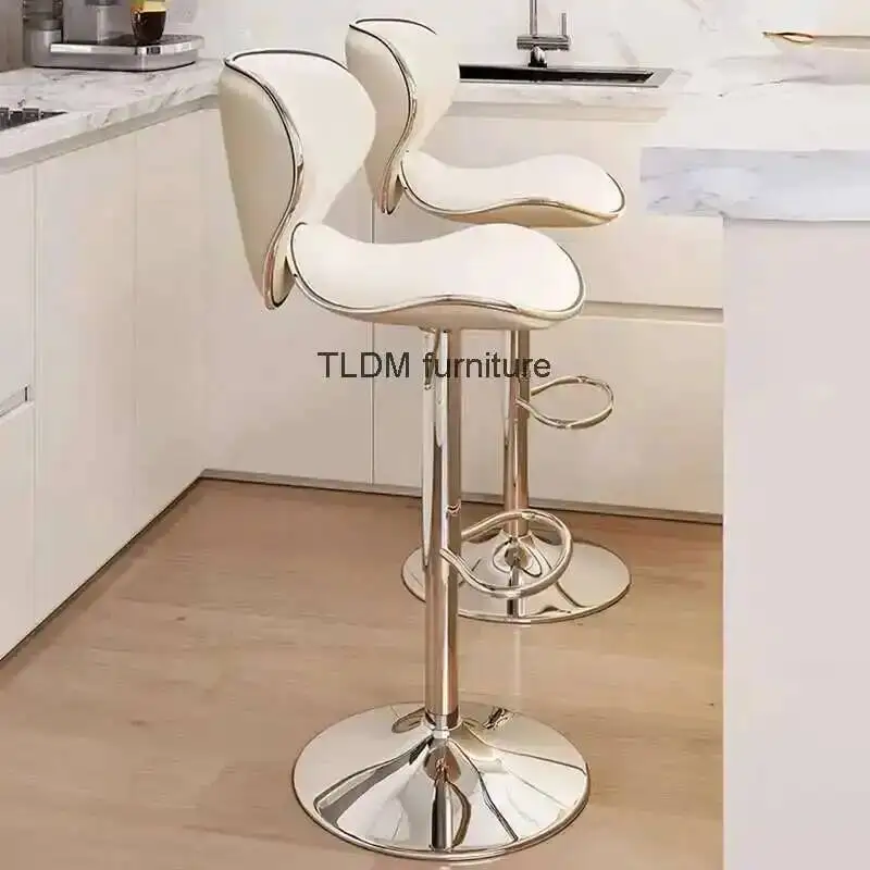 Bar Luxury Metal Bar Stool Modern Design Back Adjustable Height Party Chairs White Rotatable Taburetes De Home Furniture
Bar Luxury Metal Bar Stool Modern Design Back Adjustable Height Party Chairs White Rotatable Taburetes De Home Furniture