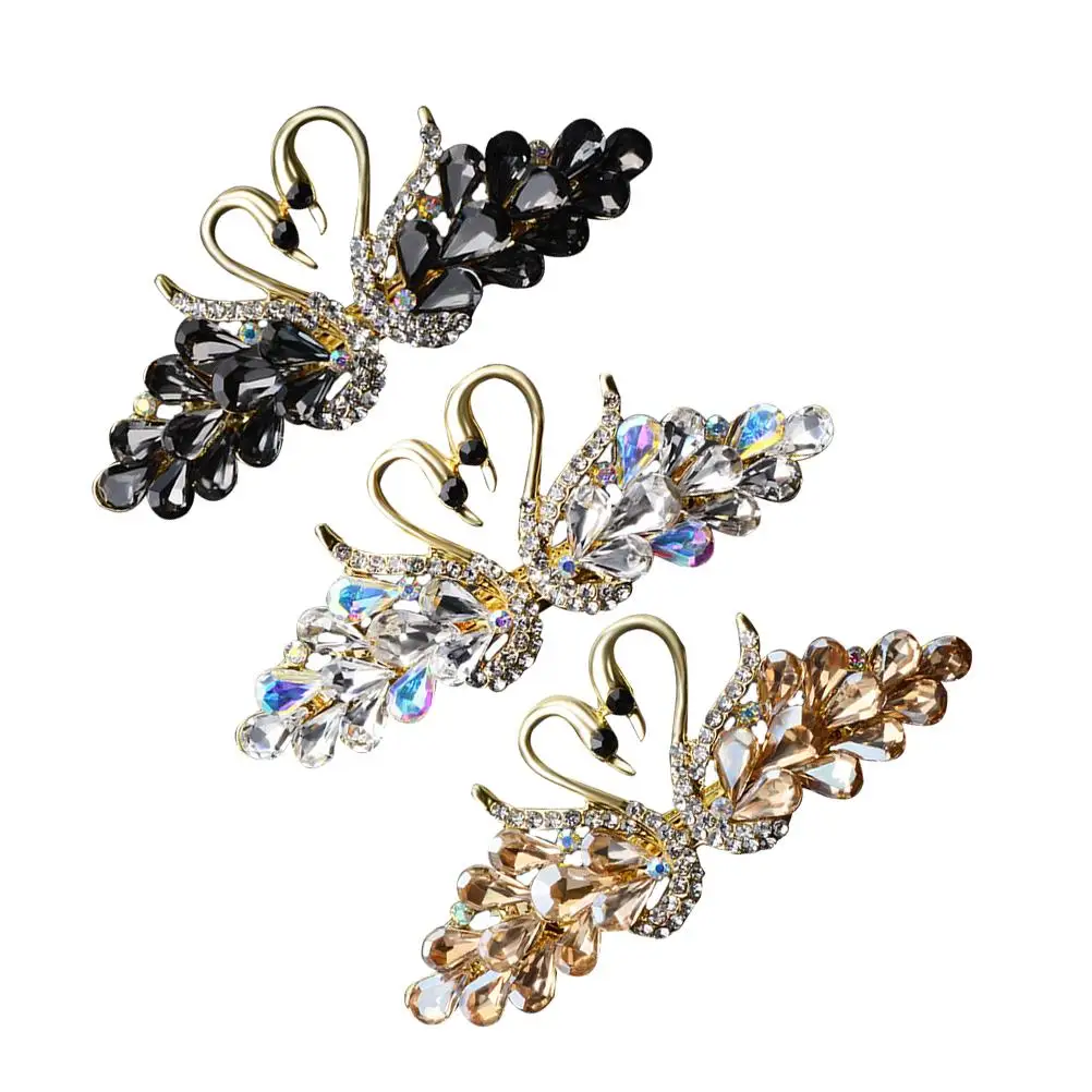 3 Pcs Crystal Hairpin Accessories Women Metal Barrettes Rhinestones Vintage Elegant Hair Decorations For Thick Hair Styling
3 Pcs Crystal Hairpin Accessories Women Metal Barrettes Rhinestones Vintage Elegant Hair Decorations For Thick Hair Styling