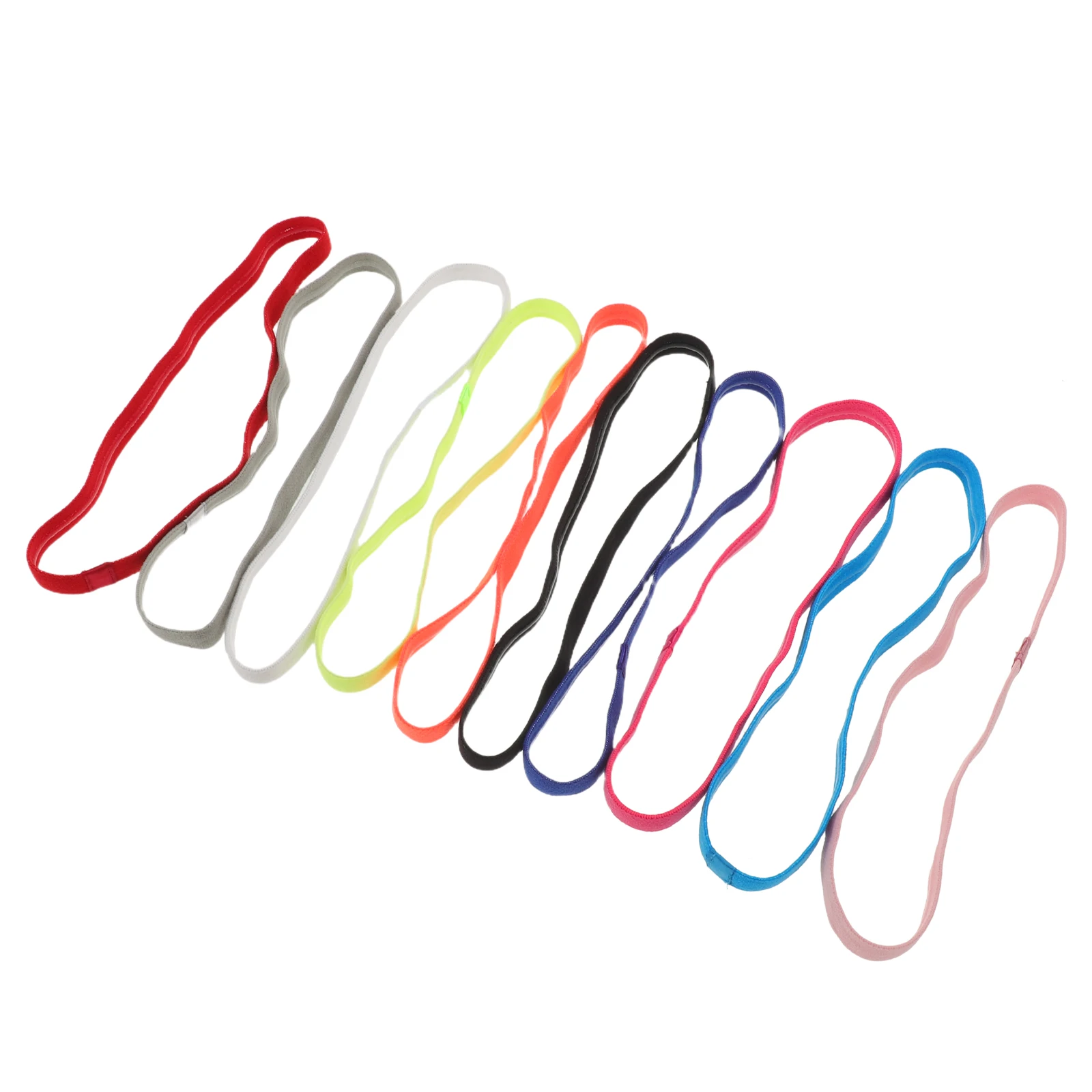 20Pcs Exercise Hairbands Stretchy Lightweight Sweatbands for Yoga Running Fitness Adjustable Headband Unisex
20Pcs Exercise Hairbands Stretchy Lightweight Sweatbands for Yoga Running Fitness Adjustable Headband Unisex