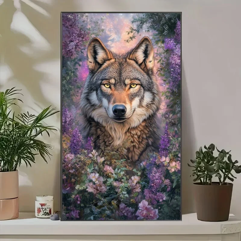 DIY Diamond Painting Jewelry Cross Stitch Purple Flowers Wolf Full Square Round Drill Diamond Art Kits Mosaic Embroidery
DIY Diamond Painting Jewelry Cross Stitch Purple Flowers Wolf Full Square Round Drill Diamond Art Kits Mosaic Embroidery