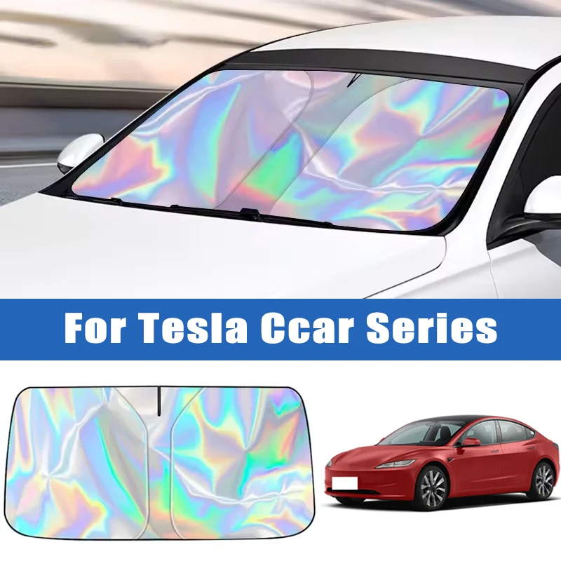 For Tesla Model 2.3.Y.S.X Car Windshield Sunshade Cover Front Window Sun Shade Visor Car Interior Accessories UV Protection
For Tesla Model 2.3.Y.S.X Car Windshield Sunshade Cover Front Window Sun Shade Visor Car Interior Accessories UV Protection