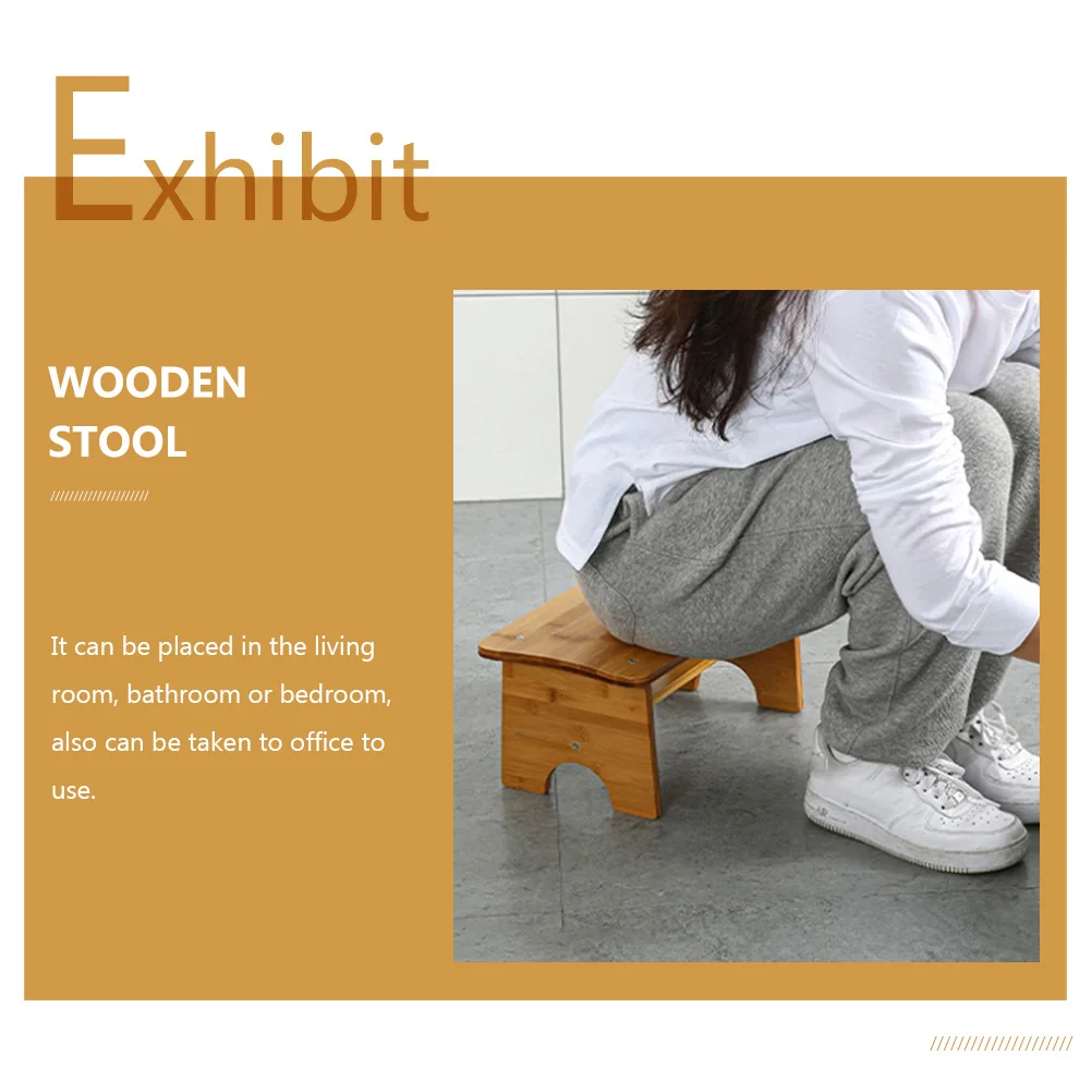 Wooden Stool Multi functional Small Step Non slip Potty Bedroom Load bearing Rectangular Shape Light Weight Professional
Wooden Stool Multi functional Small Step Non slip Potty Bedroom Load bearing Rectangular Shape Light Weight Professional