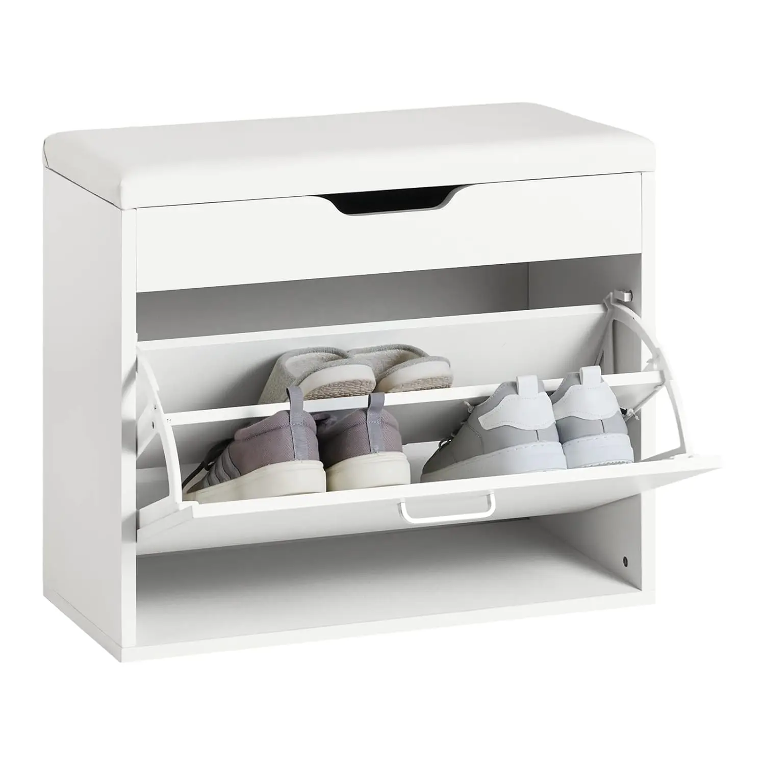 Small Shoe Bench, Narrow Shoe Cabinet with Folding Padded Seat, Small Space Shoe Rack, White, Customized
Small Shoe Bench, Narrow Shoe Cabinet with Folding Padded Seat, Small Space Shoe Rack, White, Customized