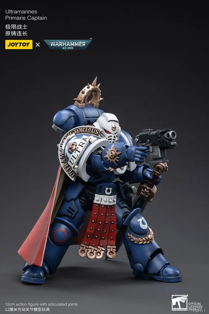 【In Stock】FIVE TOYS 1/18 Action Figures Warhammer 40K Ultramarines Primaris Captain Argaranthe Brother Catonus Icastus Model Toy
【In Stock】FIVE TOYS 1/18 Action Figures Warhammer 40K Ultramarines Primaris Captain Argaranthe Brother Catonus Icastus Model Toy
