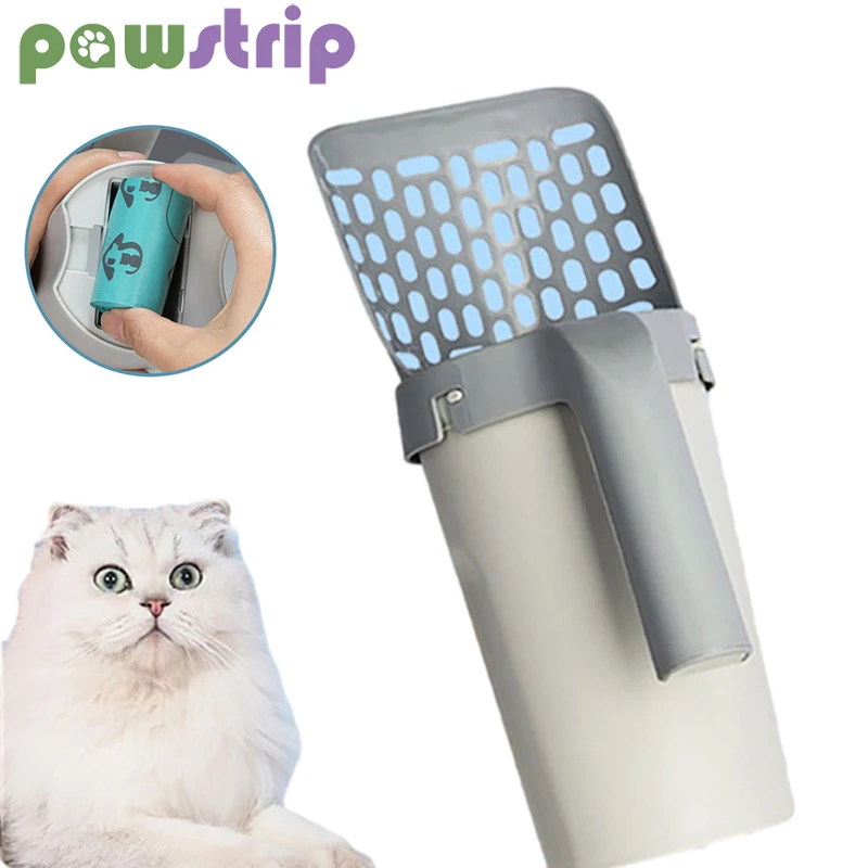 Cat Litter Shovel Portable Self-cleaning Cat Litter Box Scoop with Waste Bag Kitten Dog Litter Tray Shovel Cat Cleaning Supplies
Cat Litter Shovel Portable Self-cleaning Cat Litter Box Scoop with Waste Bag Kitten Dog Litter Tray Shovel Cat Cleaning Supplies
