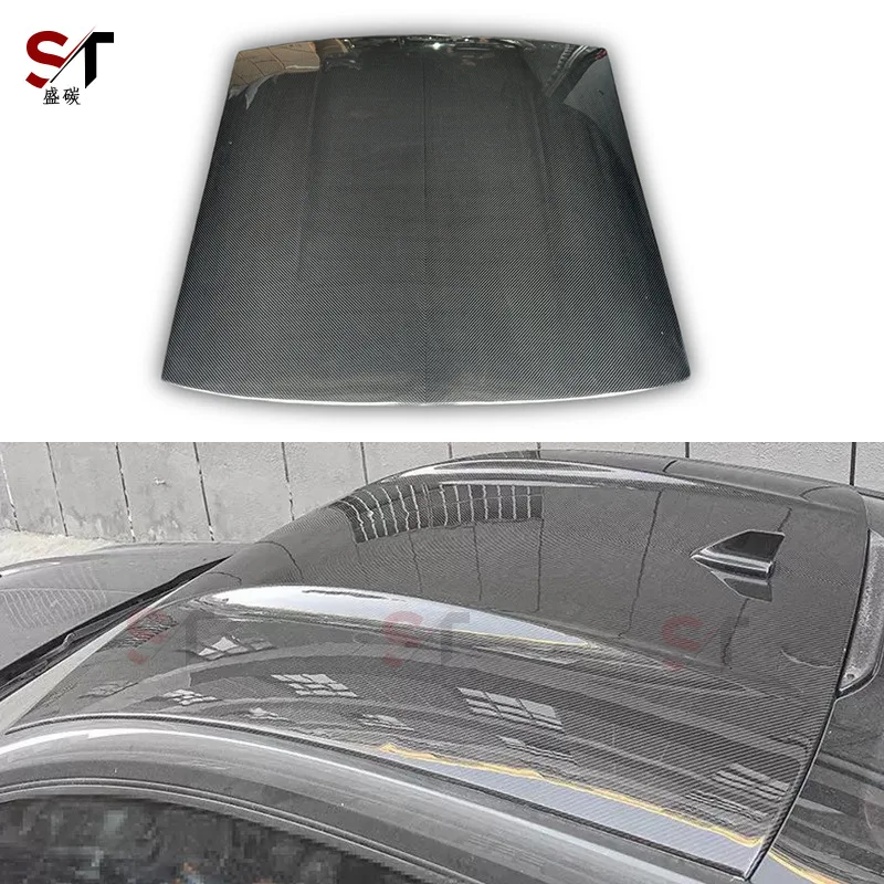 Подходит для Ford Mustang, крышка на крышу из углеродного волокна, модифицированная верхняя крышка объемного звучания автомобиля, крышка кузова
Подходит для Ford Mustang, крышка на крышу из углеродного волокна, модифицированная верхняя крышка объемного звучания автомобиля, крышка кузова