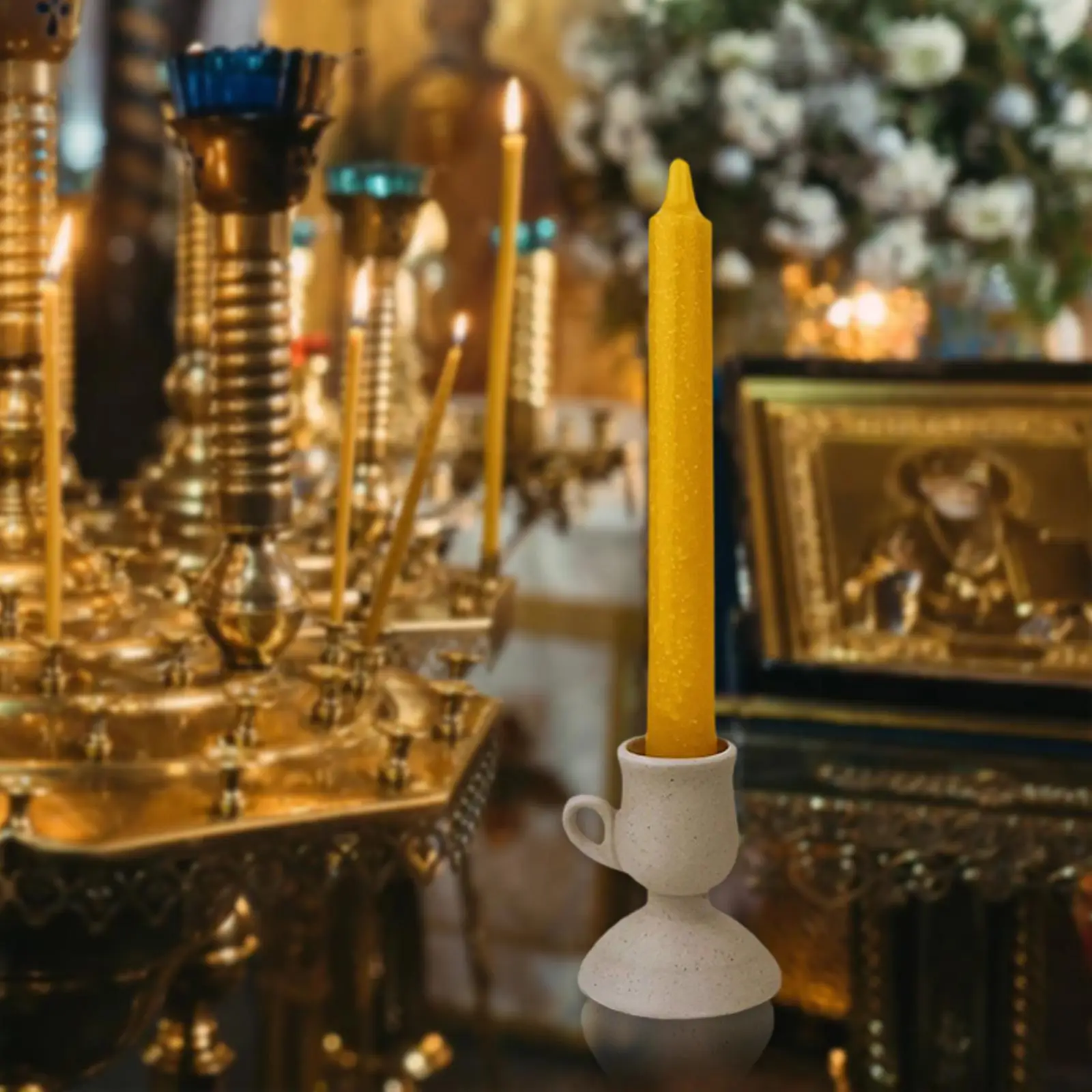 Long Pole Durable Plastic Candle Mold Pillar Candle Making Handmade DIY Craft for Party Household Church
Long Pole Durable Plastic Candle Mold Pillar Candle Making Handmade DIY Craft for Party Household Church