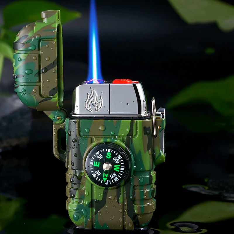 New Waterproof Windproof Torch Lighter Double Arc Lighter Multifunctional Outdoor Lighter Men's Gift
New Waterproof Windproof Torch Lighter Double Arc Lighter Multifunctional Outdoor Lighter Men's Gift