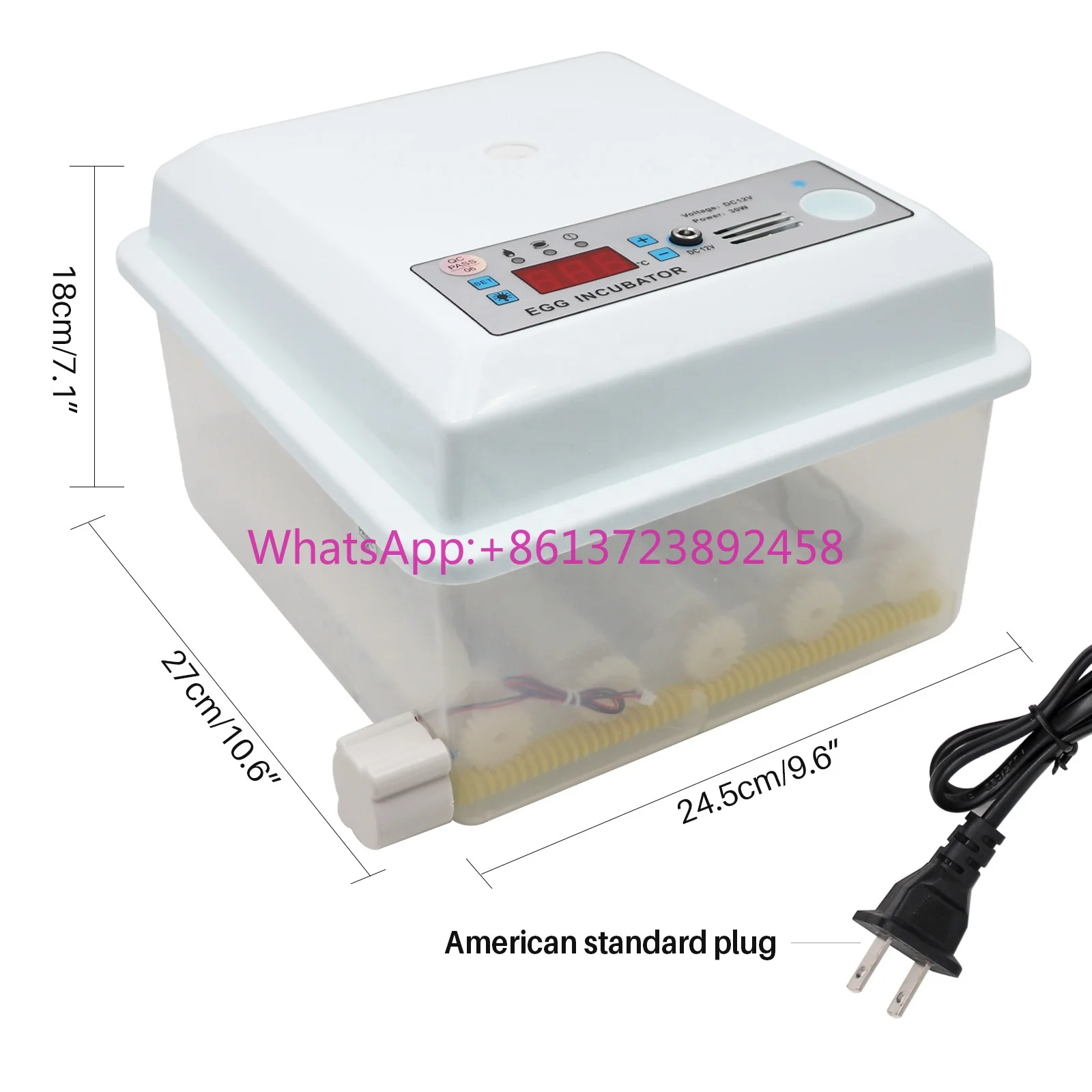 Professional Mini 16 Holes Egg Incubator Poultry Incubation Equipment Chicken Ducks Digital Poultry Incubator
Professional Mini 16 Holes Egg Incubator Poultry Incubation Equipment Chicken Ducks Digital Poultry Incubator